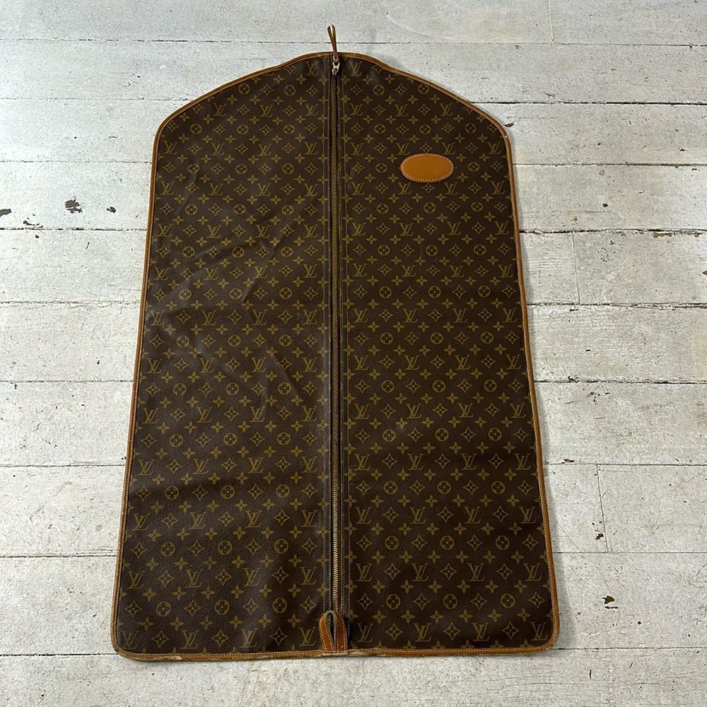 Vintage Louis Vuitton French Paper Tag Garment Bag